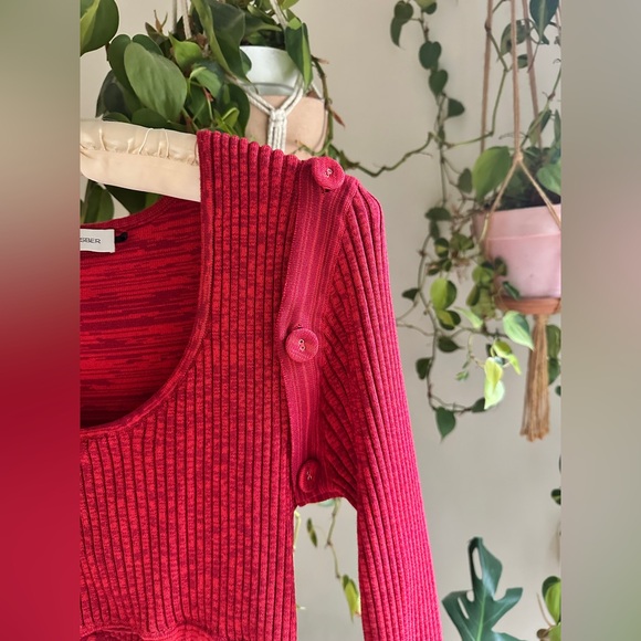 Christopher esber deconstruct long sleeve crop top - Picture 3 of 7